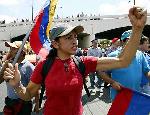 Bushs Fascists Bomb Pro Chavez Rally, and Kill One in Venezuela