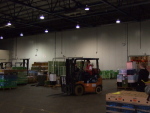 inside the warehouse