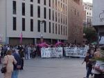 Manifestación de apoyo a pres@s de Praga en Barcelona(spanish & english)