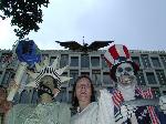 US Embassy, Climate Change demo pic.