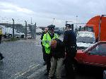 FICE CHARGED OVER SHOREHAM DOCKS PROTEST