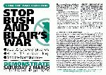 National Stop The War demo THIS WEEKEND!