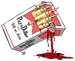 Boycott U.S. cigarettes (cartoon by Latuff)