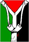 Another Palestinian resistance flag (artwork by Latuff)