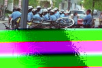 critical mass - cops seize bikes