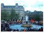 Trafalgar Square and Soho - more pictures from Mayday