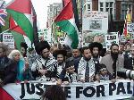 Jews and Palestinians protest tgether