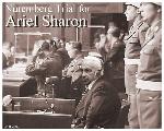 Nuremberg Trial for Ariel Sharon (photomontage by Latuff)