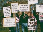 Human rights protest in the U.S.A.