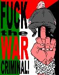 Fuck the War Criminal! (cartoon by Latuff)