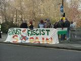 Outside the Spanish embassy