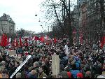 40-50.000 demonstrate in Copenhagen Denmark
