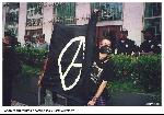 Protest Anarchist in Brazil in front of the U.S. consulate ( Rio de Janeiro )