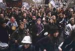 Pics of Rhythm Of Resistance sambaing at London F15 protest