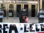 Anti War Strike in Barcelona