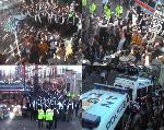 Police Clear Oxford St After US Embassy March : pics