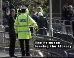 Northern Ireland Protests at Opening of Magee Library by Princess Anne