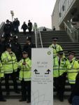 police welcoming BP shareholders