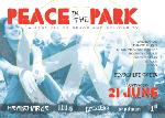 Peace in the Park Flyer Front
