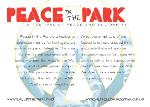 Peace in the Park Flyer Back