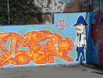 graffitti at Sharrow festival