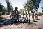 Iraq Ambushed and Destroyed U.S. Humvee in Baghdad