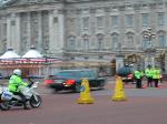 Bush (or decoy) entering Buckingham Palace 20/11/03 1600hrs