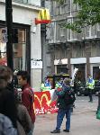 McDonalds Protest - Leicester Square