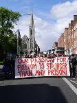 solidarity with prisoners demonstration on Monday 3rd of May
