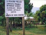 Alcohol and drugs prohibited in the Zapatista communities