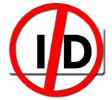 No ID Cards Logo