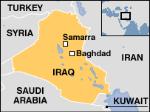 Map of Iraq showing Samarra.
