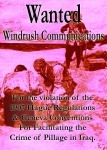 Windrush Communications Wanted for Facilitating the crime of Plunder