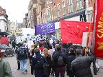 ...the Cambridge TUC pensions march, where, in some places...