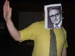 My impression of Dr K at the Glasgow Premiere of `WMD weapons of mass deception`