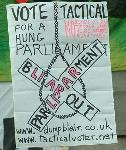 Vote tactical for a hung parliament