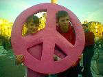 Kids soooo want peace not war