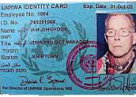 Iain Hook's IC Card-which shows him as fair colored with sand color hair