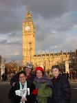 With Brian Haw in Parliament Square