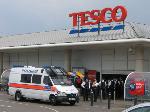 Cop vans - brought to you by Tesco