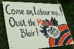 Oust the menace Blair