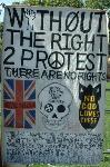 Without the right to protest there are no rights