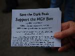 Save the Dark Peak leaflet