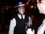 wired riot cop