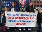 Evicted Mother and Daughters Petition at Crest Nicholson