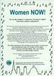 Poster for 'Women NOW' meeting, 22 November