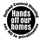 logo of Britain-wide Defend Council Housing Campaign
