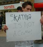 Skating is not a crime