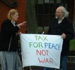 Tax for peace not war