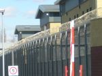 Side view of Colnbrook. No, it's not a prison, they say, just a detention centre